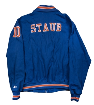 1981-85 Rusty Staub Game Worn New York Mets Warm Up Jacket (MEARS)
